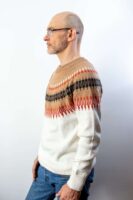 Apache Brown-Red-Beige Sweater